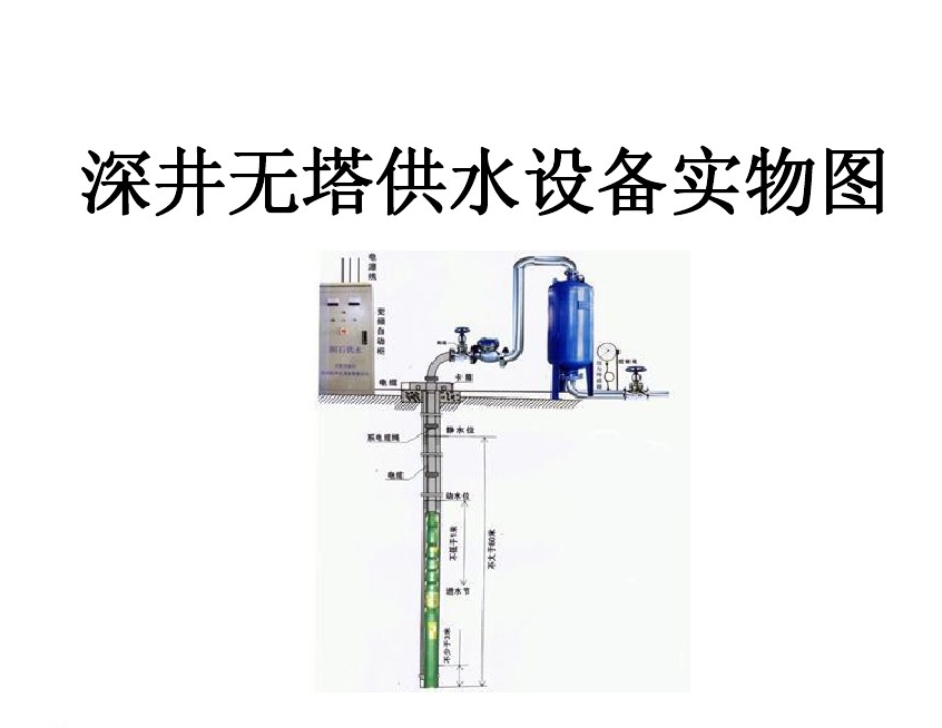 桑植县井泵无塔式供水设备